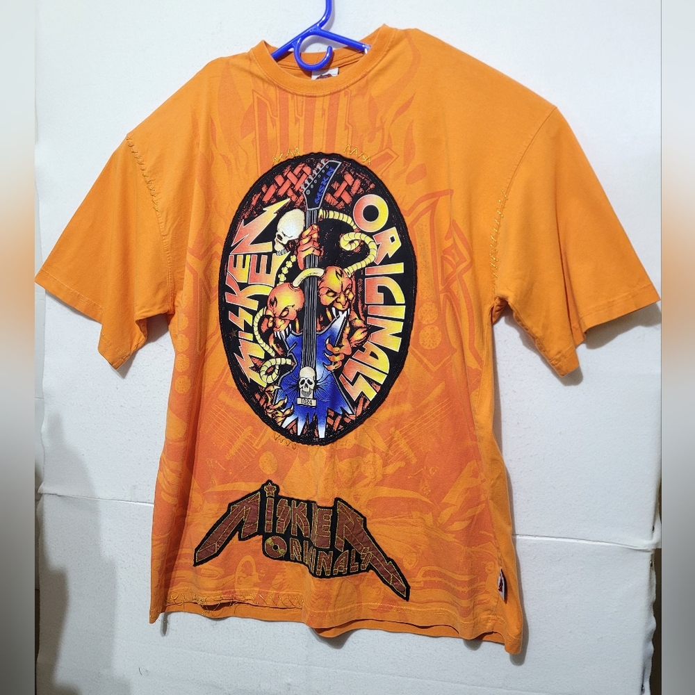 MISKEEN ORIGINALS GRAPHIC T-SHIRT MEN'S 2XL ORANGE